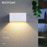 Applique extérieure étanche IP54 en aluminium - Design cuboïde ajustable - Éclairage mural esthétique | Marco Lucetti Blanche / 12W