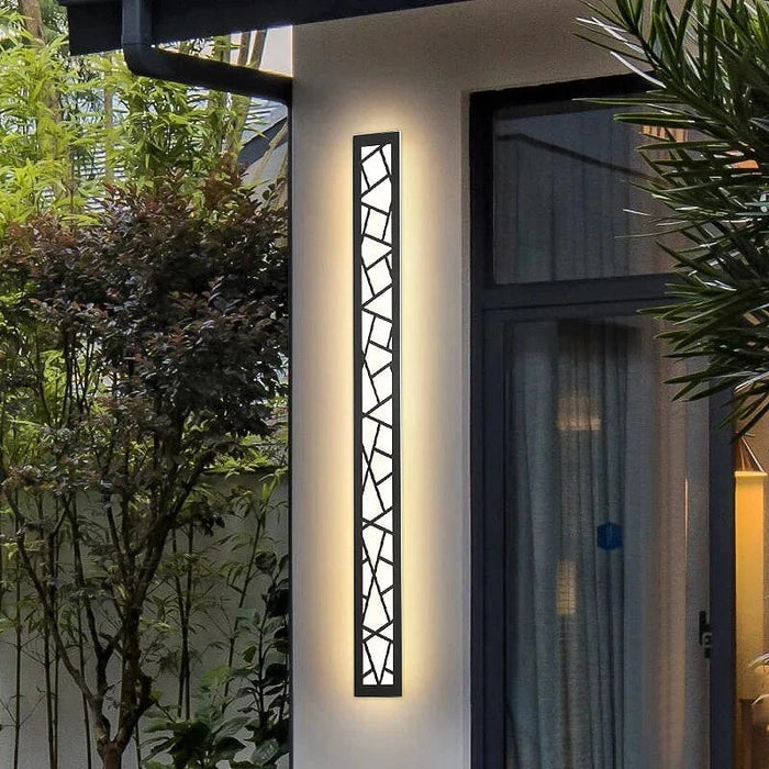 Applique Extérieure Étanche LED Grande Applique IP65 en Aluminium - Lumière Jardin Villa Porche  | Marco Lucetti