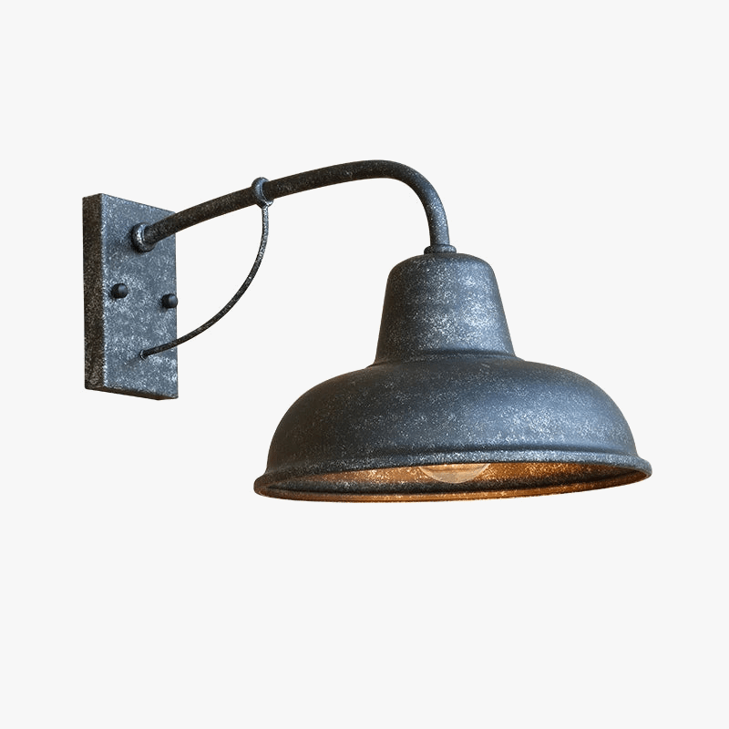 Applique Extérieure Vintage en Fer pour Jardin, Terrasse et Café | Marco Lucetti