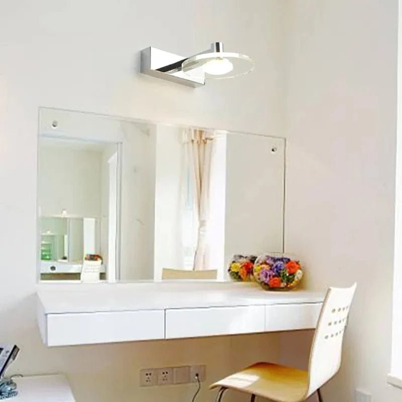 Applique LED Acrylique Miroir Anti-Buée 5W - Salle de Bain | Marco Lucetti