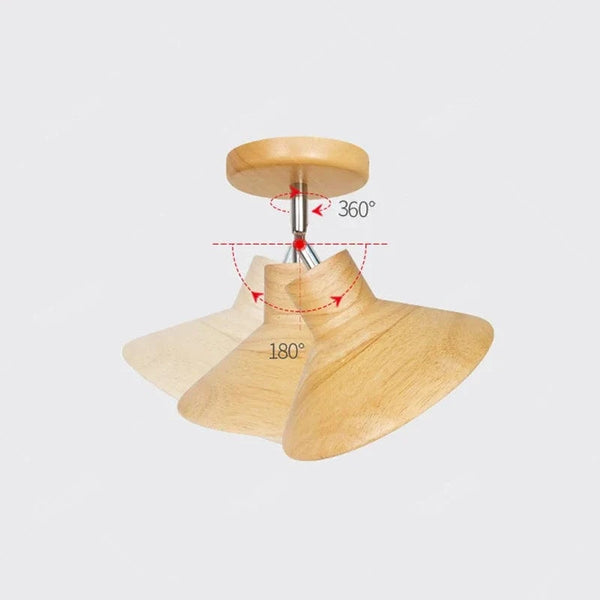 Applique LED Bois Moderne Rondin | Marco Lucetti