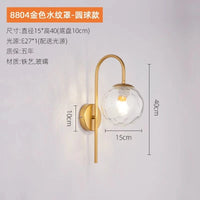 Applique LED Boule Créative | Marco Lucetti Couverture à motif d'eau B