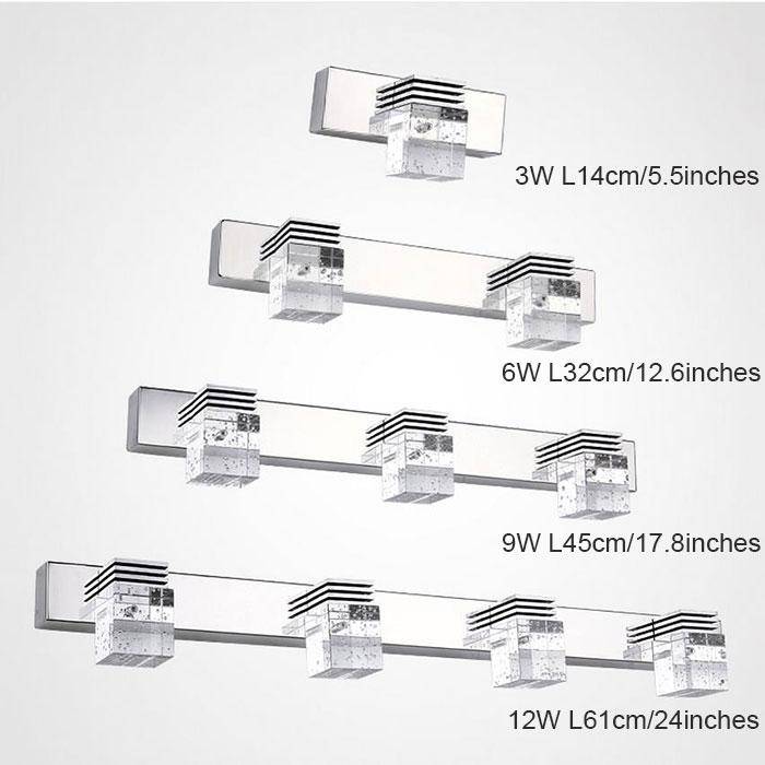 Applique LED Chromée & Cristal - Élégance Lumineuse | Marco Lucetti