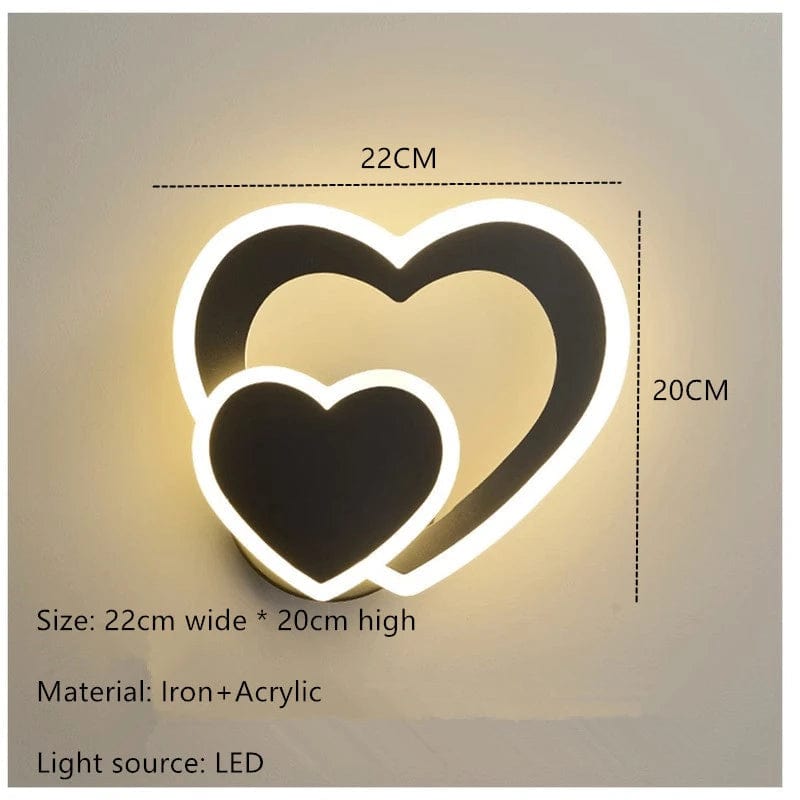 Applique LED Coeur Brillant | Marco Lucetti