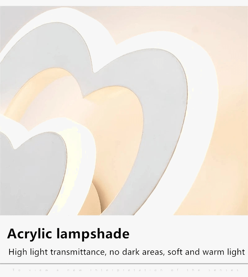 Applique LED Coeur Brillant | Marco Lucetti