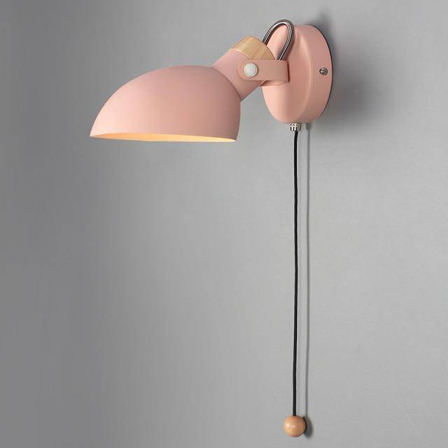 Applique LED Coloré avec Abat-jour Orientable | Marco Lucetti Rose