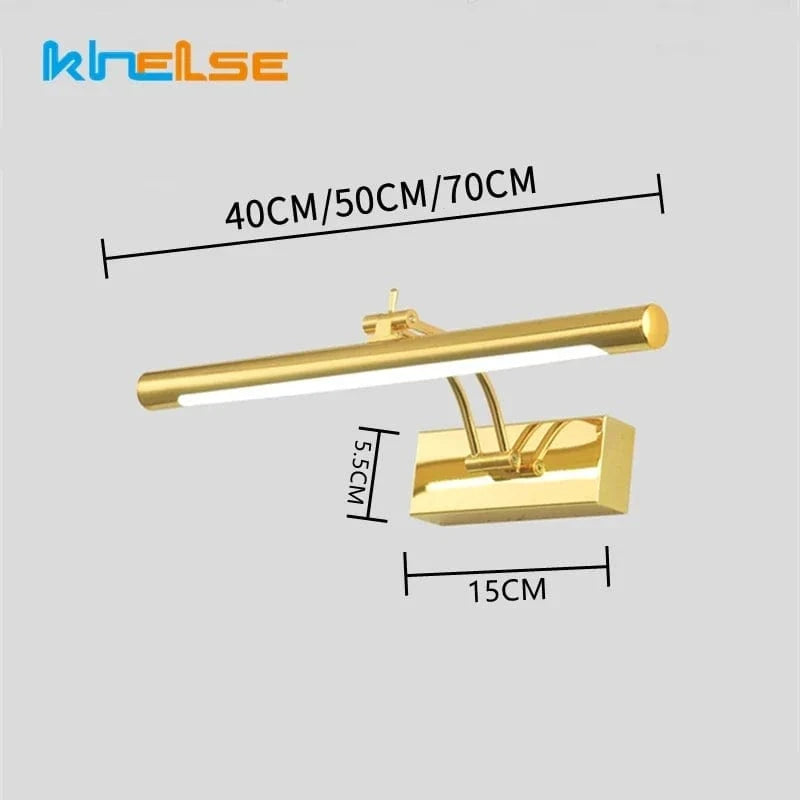 Applique LED Cosmétique Étanche en Acier Inox | Marco Lucetti