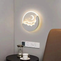 Applique LED Créative Nuage Étoiles Lune pour Chambre Enfants | Marco Lucetti