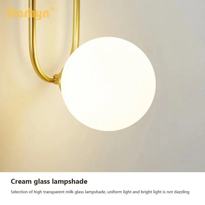 Applique LED Cuivre Nordique Moderne | Marco Lucetti