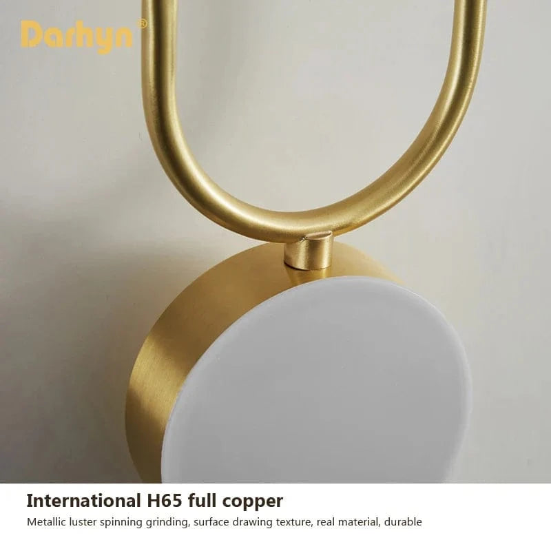 Applique LED Cuivre Nordique Moderne | Marco Lucetti