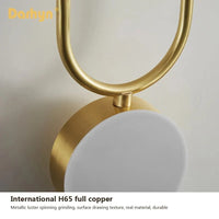 Applique LED Cuivre Nordique Moderne | Marco Lucetti