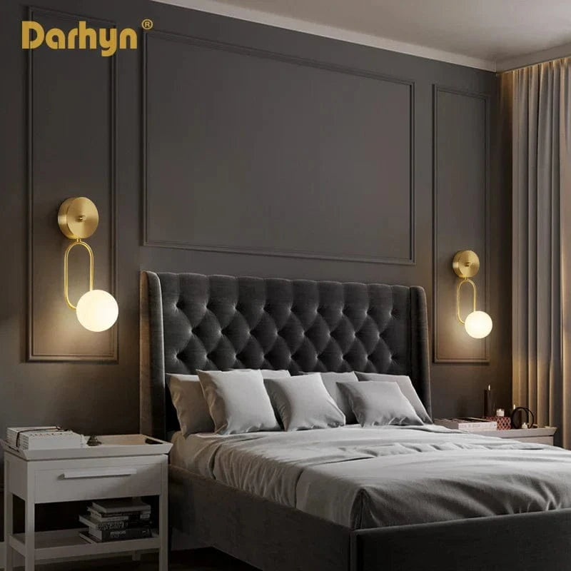 Applique LED Cuivre Nordique Moderne | Marco Lucetti