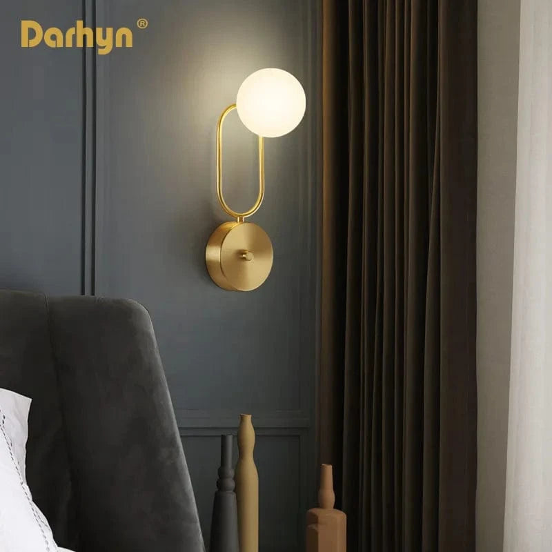 Applique LED Cuivre Nordique Moderne | Marco Lucetti