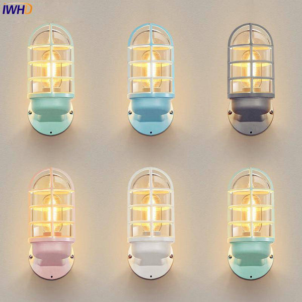 Applique LED Cylindrique Extérieur Colorée | Marco Lucetti