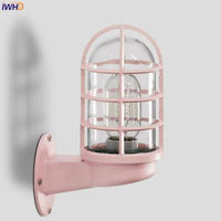 Applique LED Cylindrique Extérieur Colorée | Marco Lucetti Rose
