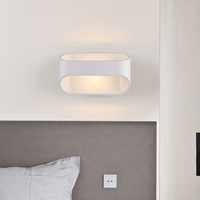 Applique LED Design Blanche en Aluminium | Marco Lucetti