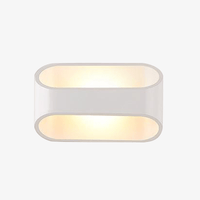 Applique LED Design Blanche en Aluminium | Marco Lucetti 16cm - 3W