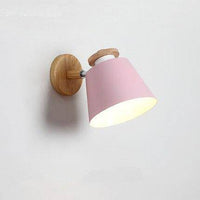 Applique LED Design Bois & Métal ajustable | Marco Lucetti Rose