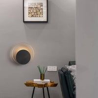 Applique LED Design - Doré et Noir | Marco Lucetti