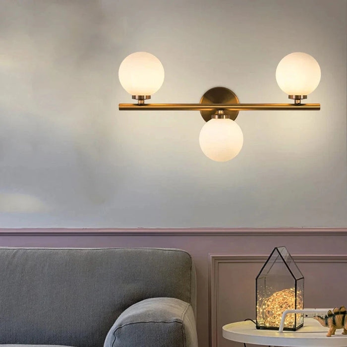 Applique LED Design pour Miroir de Salle de Bain, Intensité Variable | Marco Lucetti