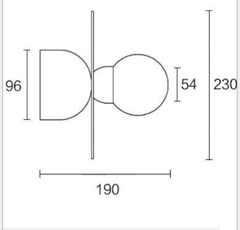 Applique LED dorée Art Style | Marco Lucetti With led bulb