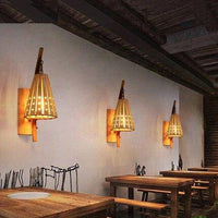 Applique LED en bambou vintage | Marco Lucetti
