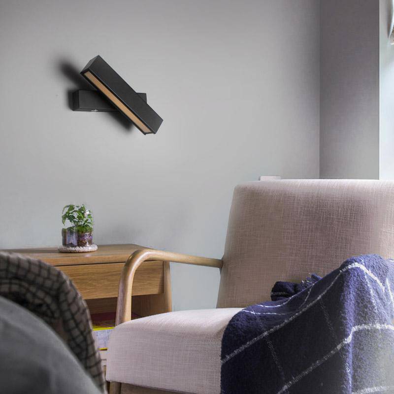 Applique LED en bois ajustable | Marco Lucetti