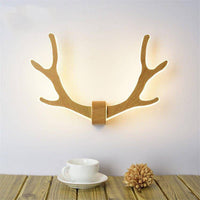 Applique LED en bois "Cerf Lumineux" | Marco Lucetti