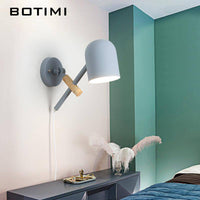 Applique LED en bois et métal - Design Élégant | Marco Lucetti