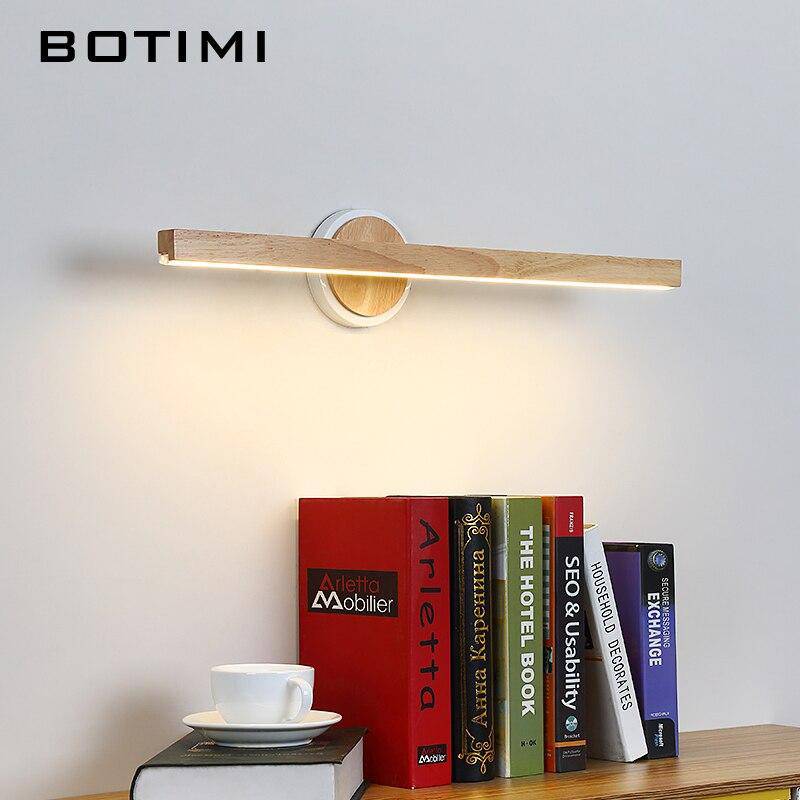 Applique LED en bois pour miroir - Design Sconce | Marco Lucetti