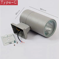 Applique LED Étanche pour Porche et Jardin 12W - E27 | Marco Lucetti C / Blanc naturel 4000K