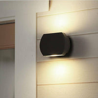 Applique LED extérieure moderne en aluminium arrondi | Marco Lucetti