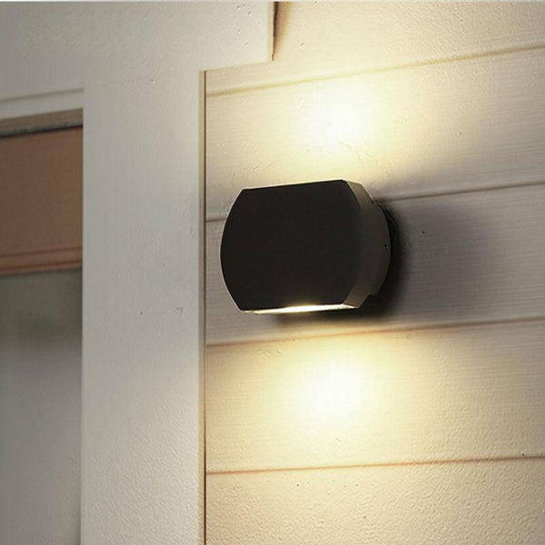 Applique LED extérieure moderne en aluminium arrondi | Marco Lucetti