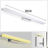 Applique LED Fine pour Miroir Frontal | Marco Lucetti Chaude