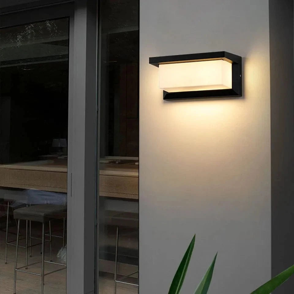 Applique LED infrarouge étanche pour extérieur : aluminium murale. | Marco Lucetti