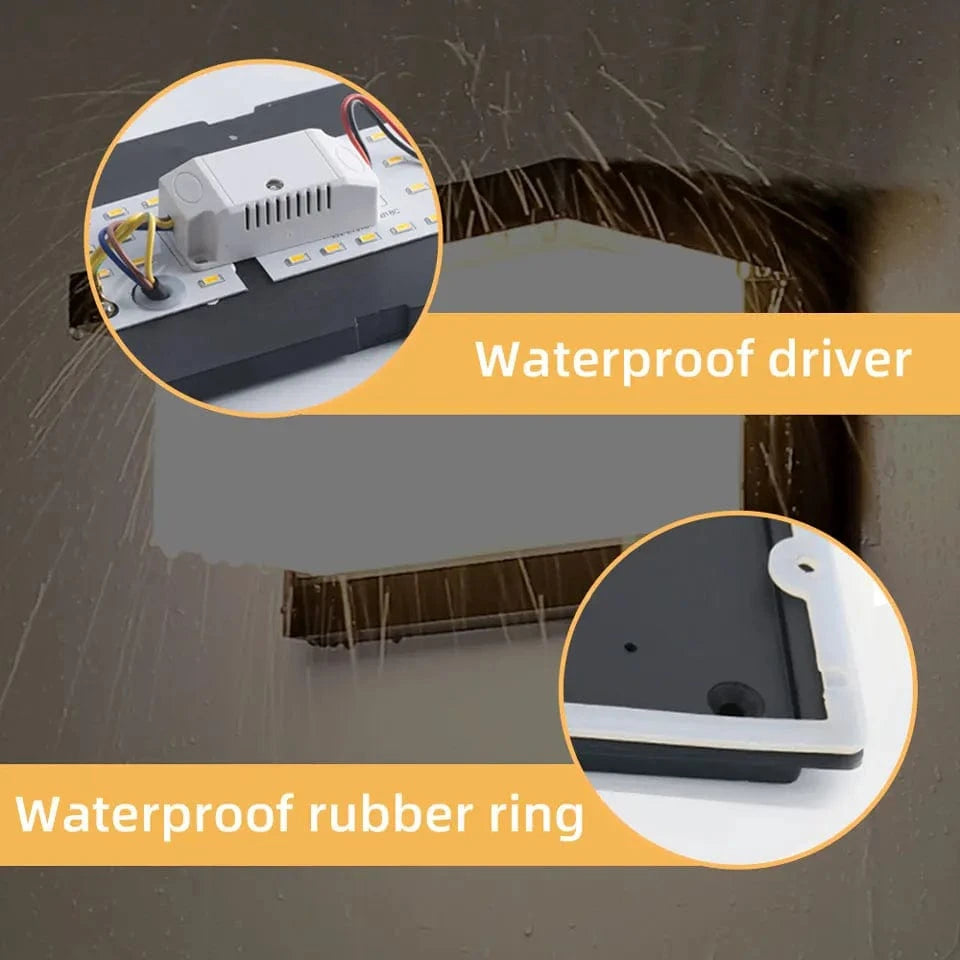 Applique LED infrarouge étanche pour extérieur : aluminium murale. | Marco Lucetti