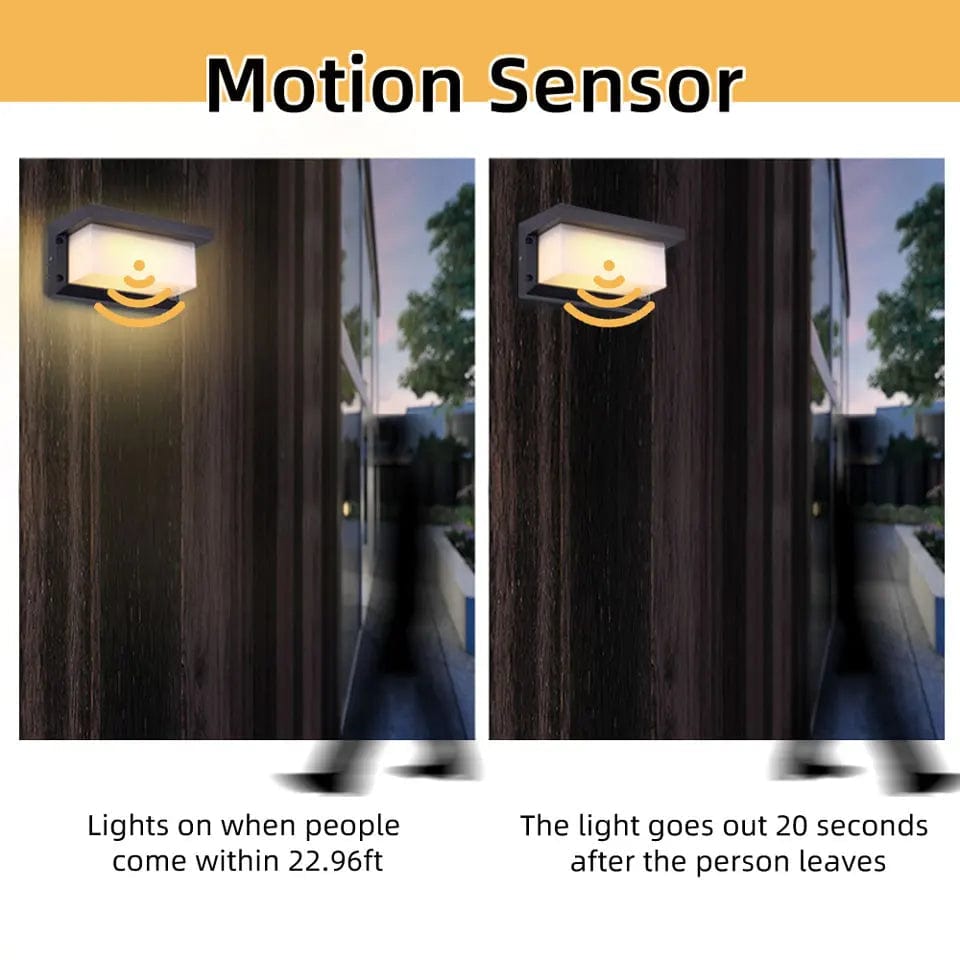 Applique LED infrarouge étanche pour extérieur : aluminium murale. | Marco Lucetti