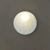 Applique LED Marbre Vert - Éclairage Intérieur Nordique | Marco Lucetti