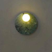 Applique LED Marbre Vert - Éclairage Intérieur Nordique | Marco Lucetti Vert