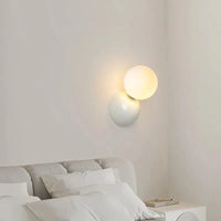 Applique LED Moderne Crème Cucurbit Flare - Idéale pour Chambre et Salon | Marco Lucetti