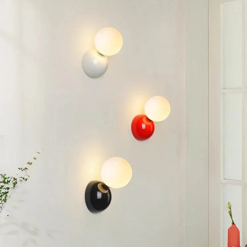 Applique LED Moderne Crème Cucurbit Flare - Idéale pour Chambre et Salon | Marco Lucetti