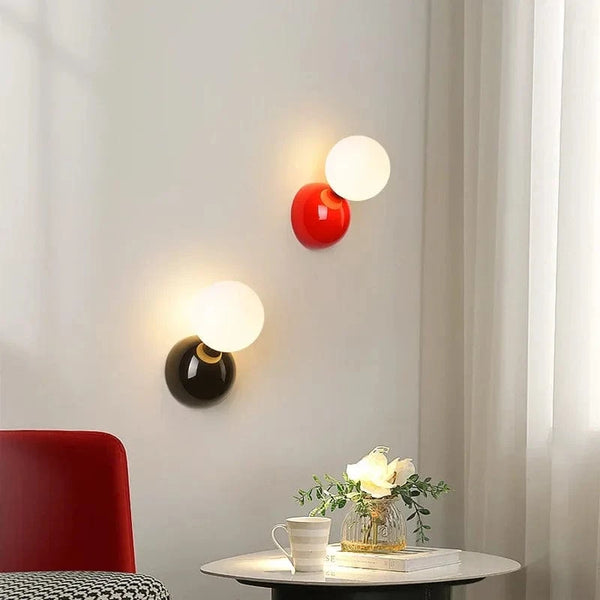 Applique LED Moderne Crème Cucurbit Flare - Idéale pour Chambre et Salon | Marco Lucetti