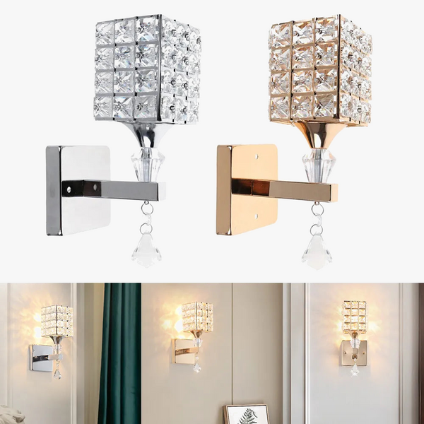 Lampe de Table LED Cristal Moderne