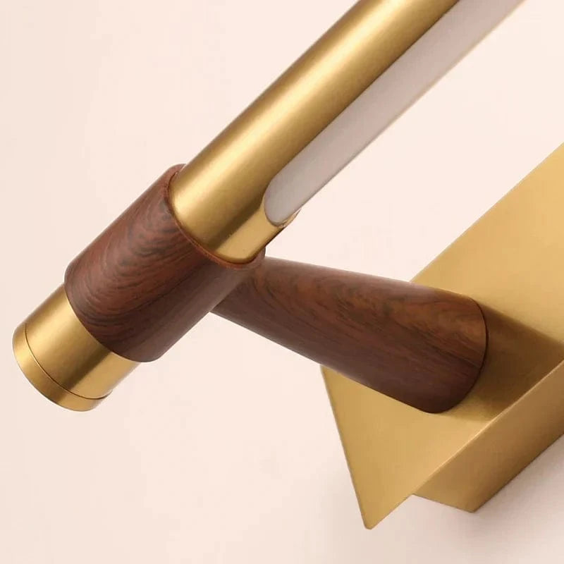 Applique LED moderne en cuivre pour miroir de salle de bains | Marco Lucetti