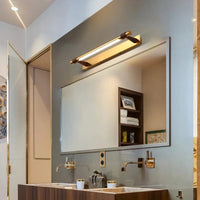 Applique LED moderne en cuivre pour miroir de salle de bains | Marco Lucetti