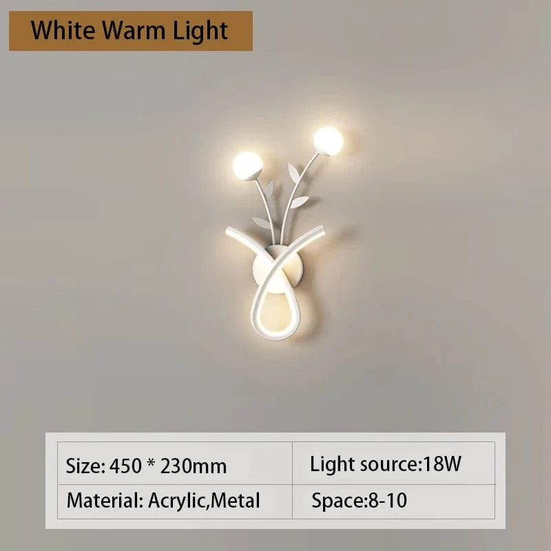 Applique LED Moderne pour la Maison | Marco Lucetti Rose / Blanc chaud (2700-3500K)