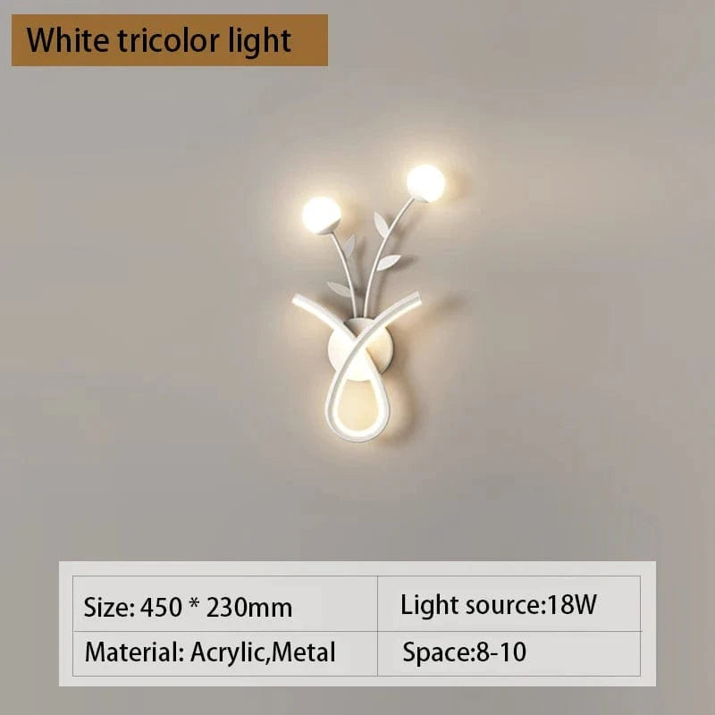 Applique LED Moderne pour la Maison | Marco Lucetti VIOLET / Blanc chaud (2700-3500K)