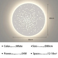 Applique LED murale moderne décorative pour fond d'art - Illuminez votre espace | Marco Lucetti