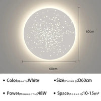 Applique LED murale moderne décorative pour fond d'art - Illuminez votre espace | Marco Lucetti