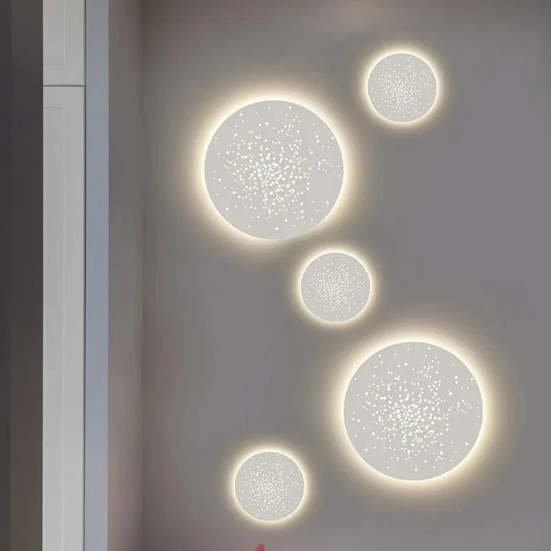 Applique LED murale moderne décorative pour fond d'art - Illuminez votre espace | Marco Lucetti